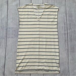 Madewell Vacances Leta Striped Shift Dress Size Small